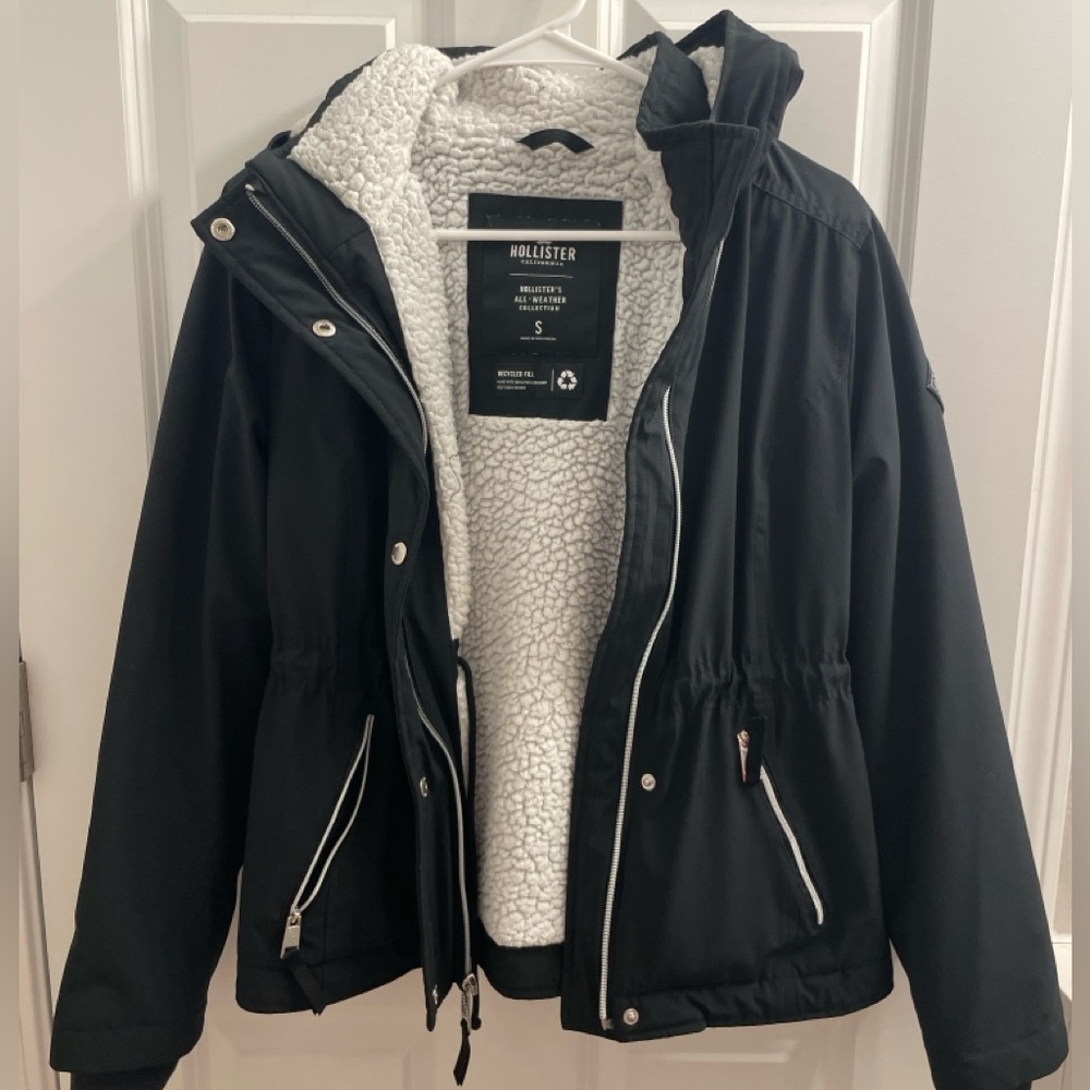 Hollister Fur Lined Puffer